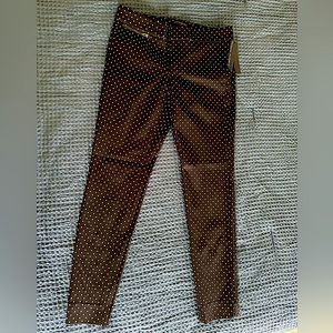SLOAN SKINNY-FIT POLKA DOT ANKLE PANT by Banana Republic